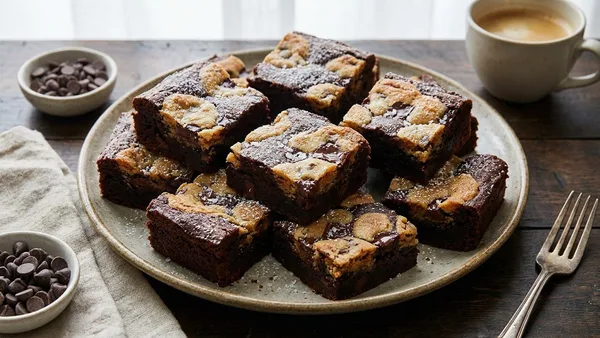 Brookies Cookie Brownies