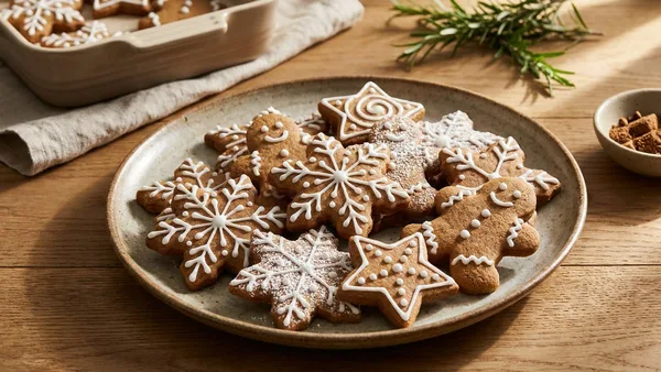Soft Chewy Gingerbread Cookies