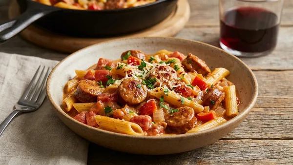 Cajun Sausage Pasta
