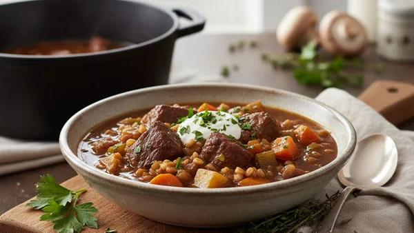 Beef and Barley Stew
