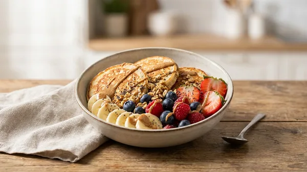 Protein Pancake Bowl