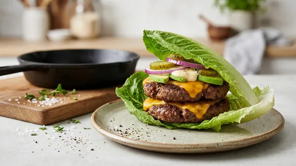 Keto Beef Burgers
