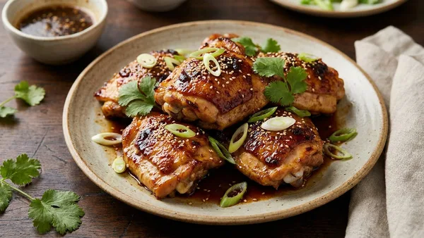 Miso-Garlic Umami Marinade for Stovetop or Broiled Chicken