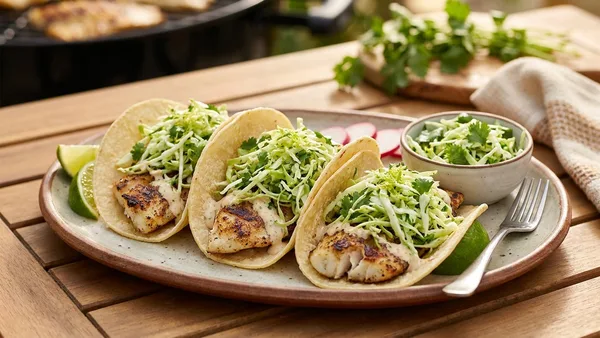 Tilapia Cilantro-Lime Tacos