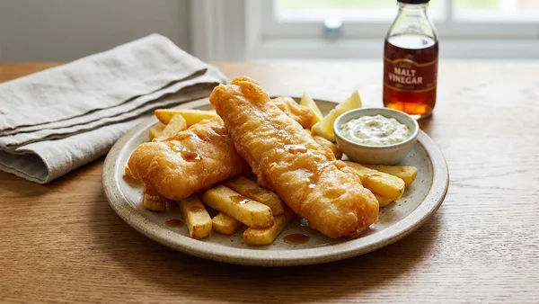 Beer-Battered Fish and Chips