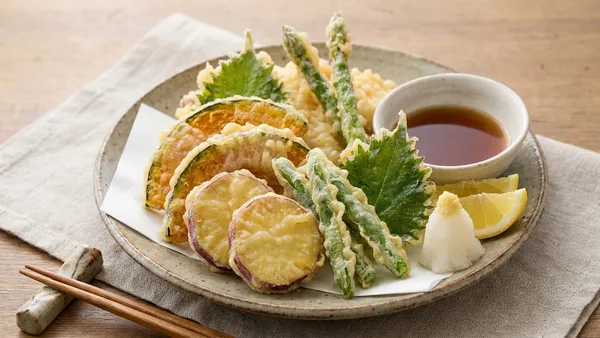 Tempura Vegetable Platter