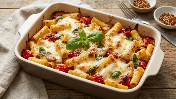 Sheet-Pan Baked Pasta