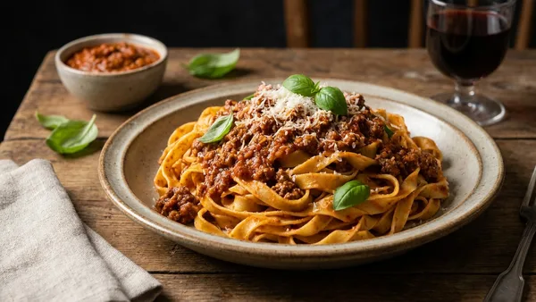 Classic Bolognese Sauce (Slow-Simmered Meat Ragu)