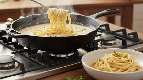 Easy Alfredo Sauce Without Cream (Butter, Milk, and Parmesan)