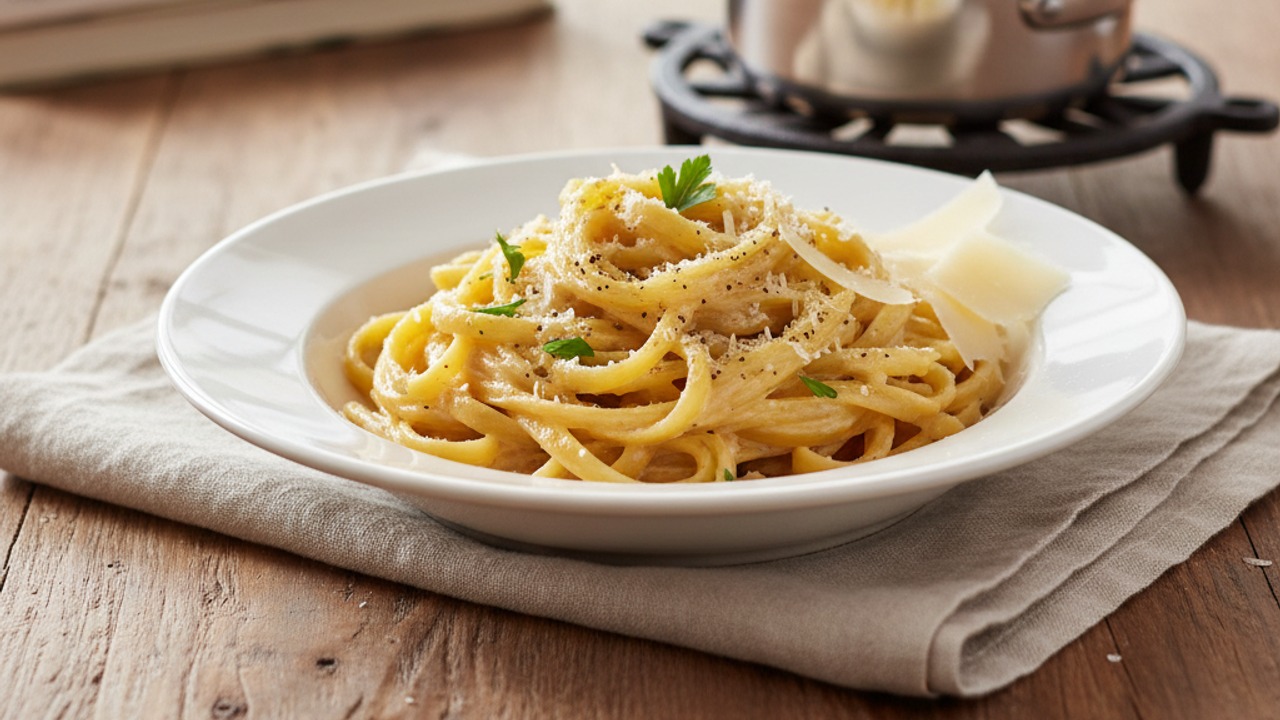 Easy Alfredo Sauce Without Cream (Butter, Milk, and Parmesan)