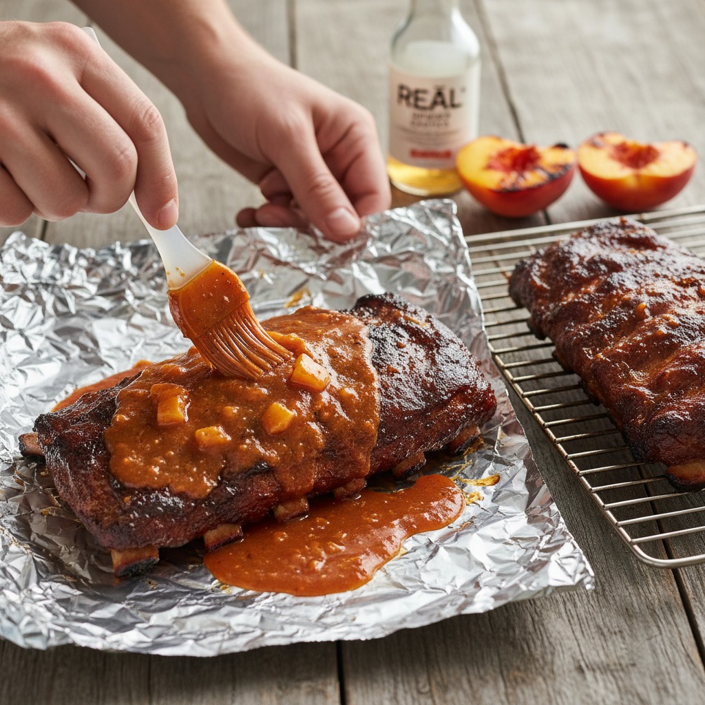 Wrap, saucing, and finish