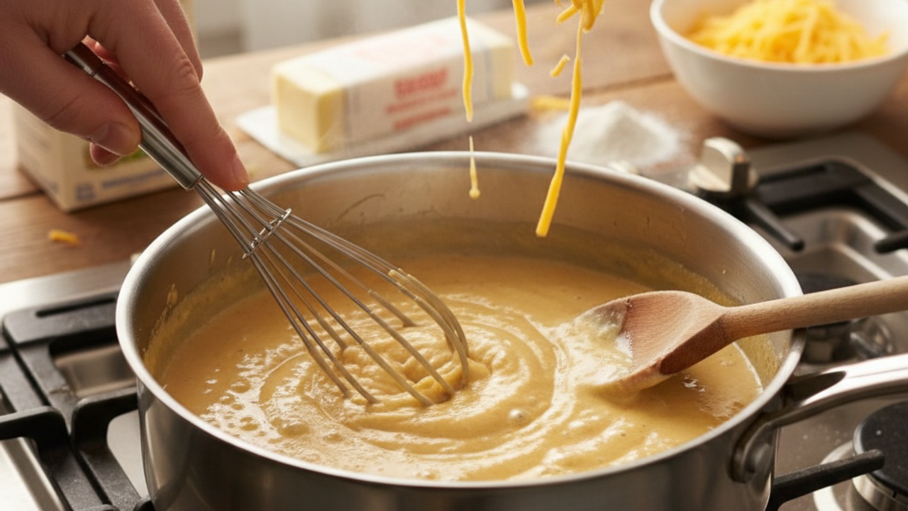 Make the chipotle cheese sauce