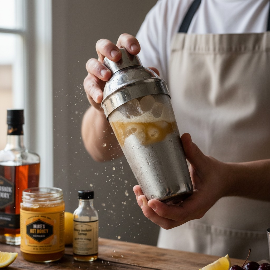 Shake with ice