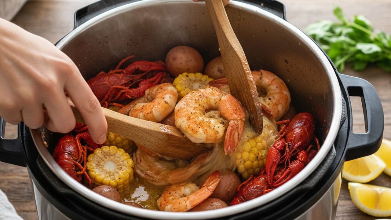 Toss and serve warm