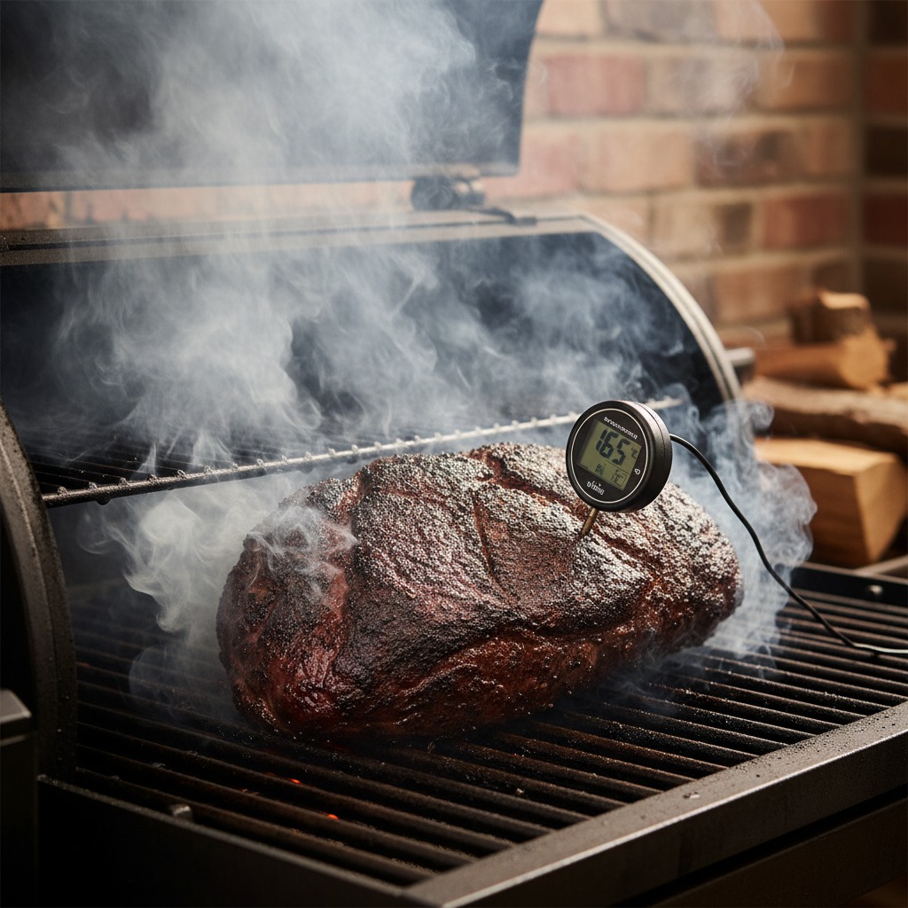 Cold smoke and initial cook