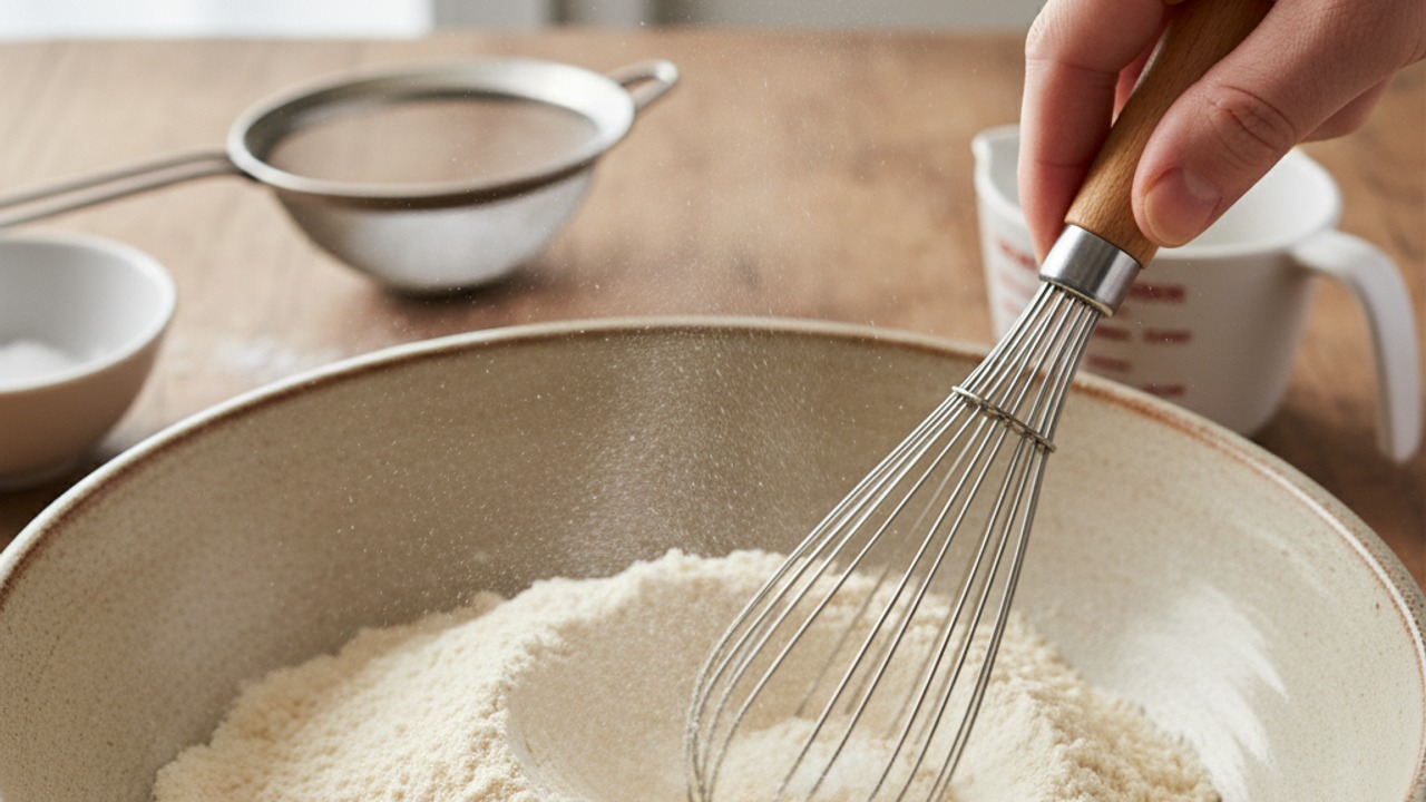 Combine dry ingredients