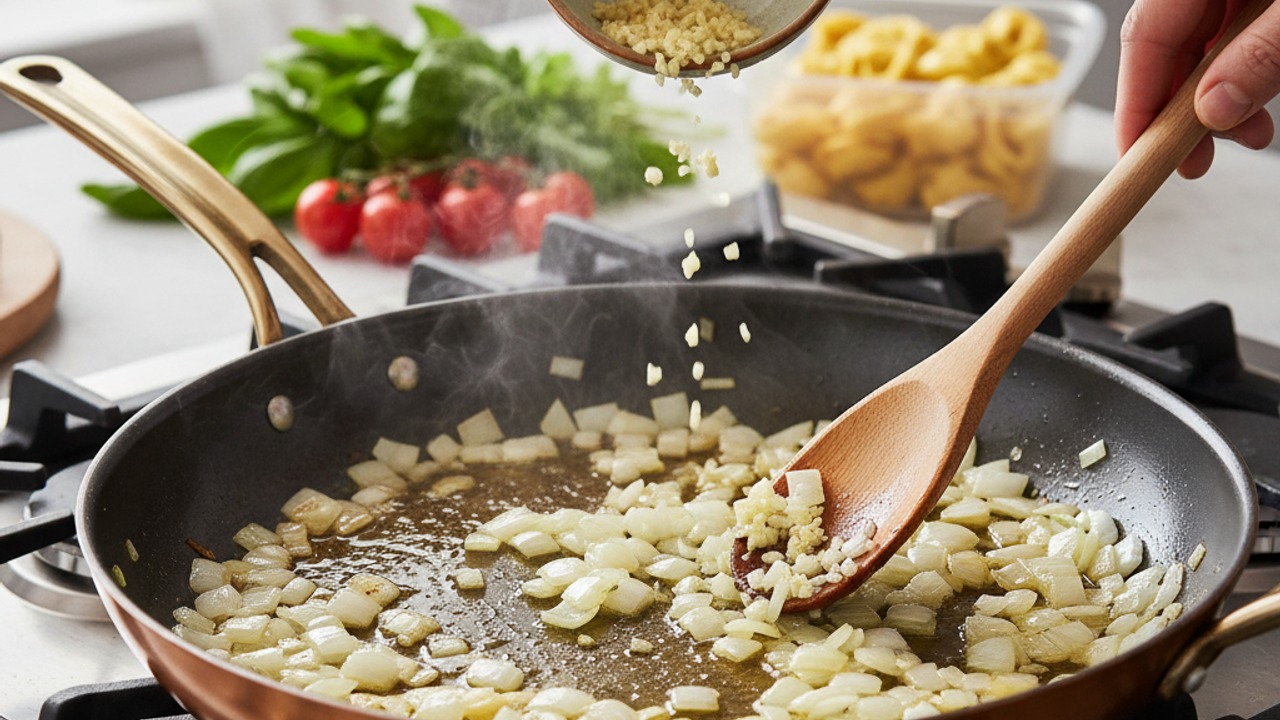 Sauté aromatics