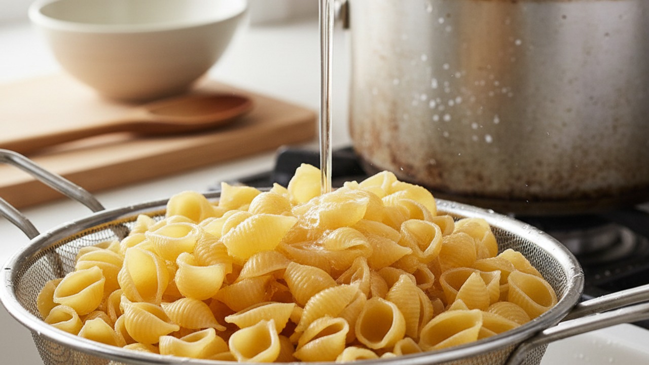 Cook the pasta