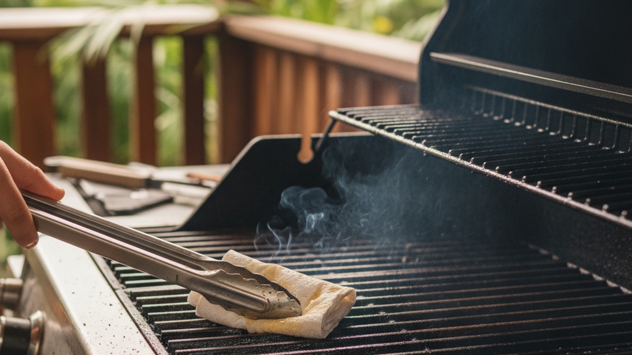 Prepare the grill