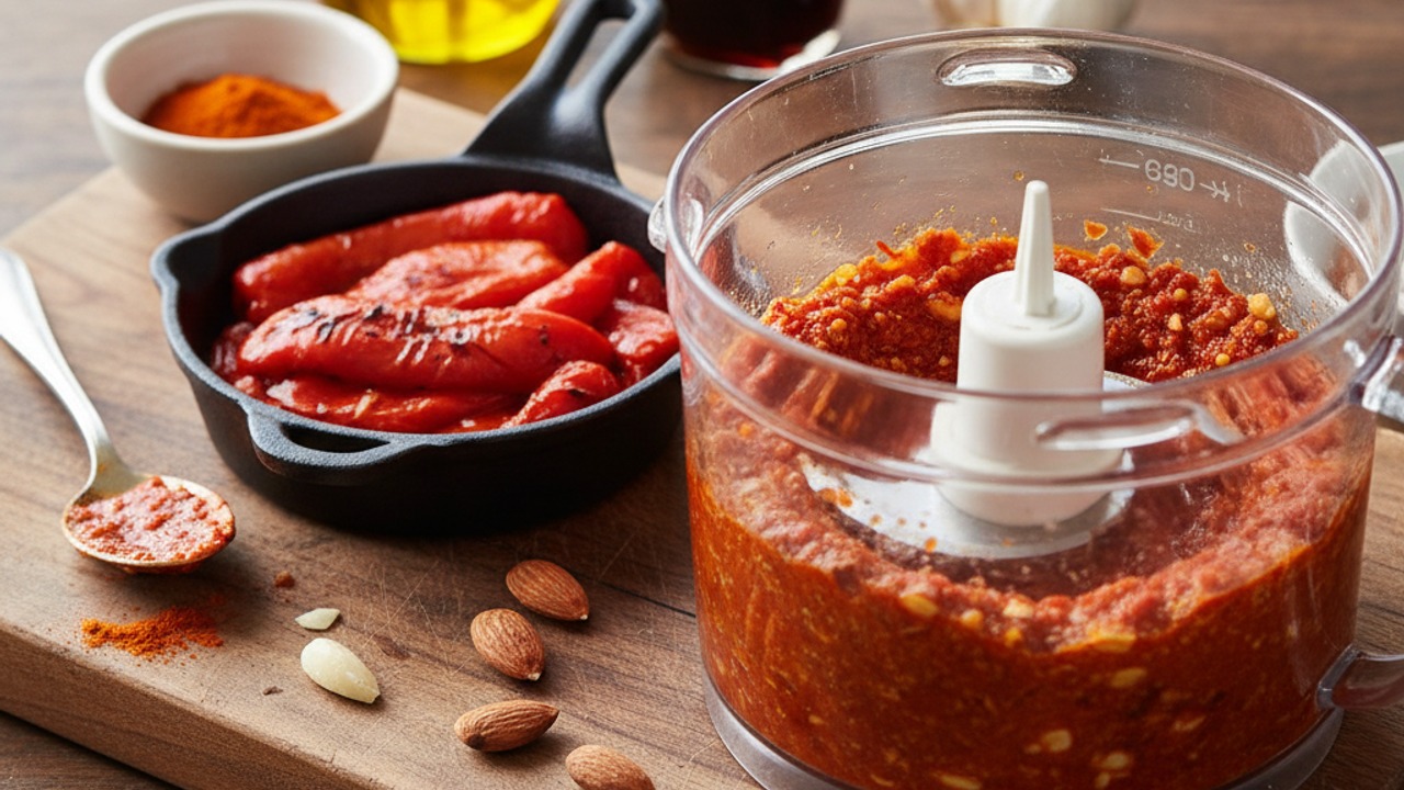 Make the romesco sauce