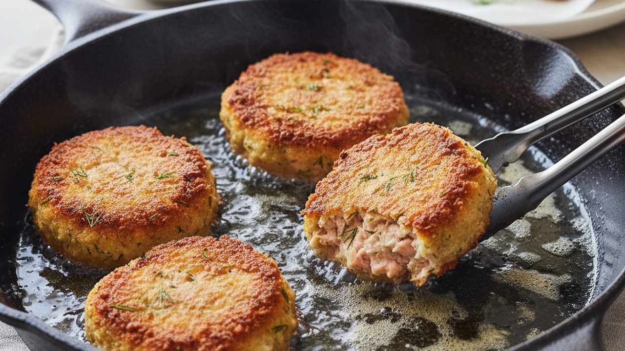 Pan-fry until golden