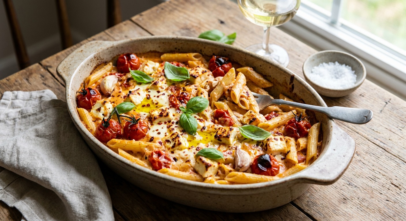 Baked Feta Pasta