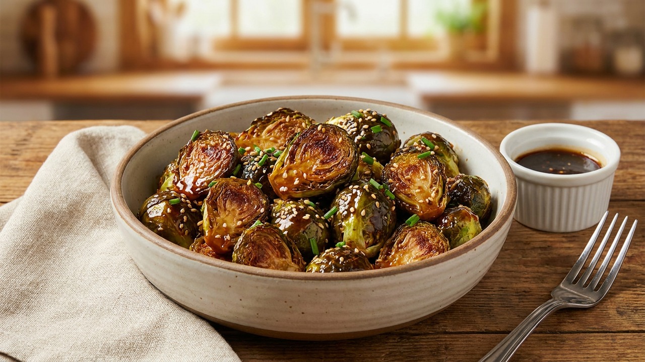 Air Fryer Brussels Sprouts