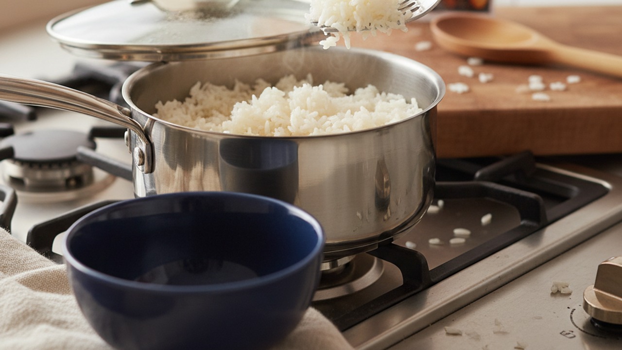 Cook the rice