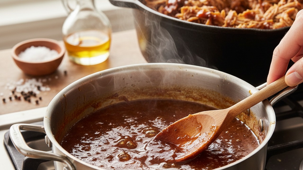 Optional: reduce sauce to thicken