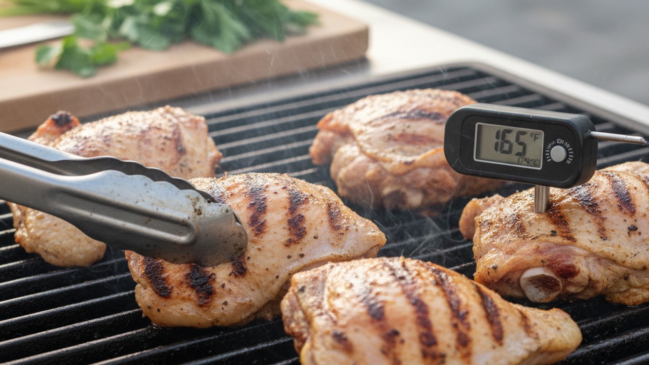 Grill the chicken