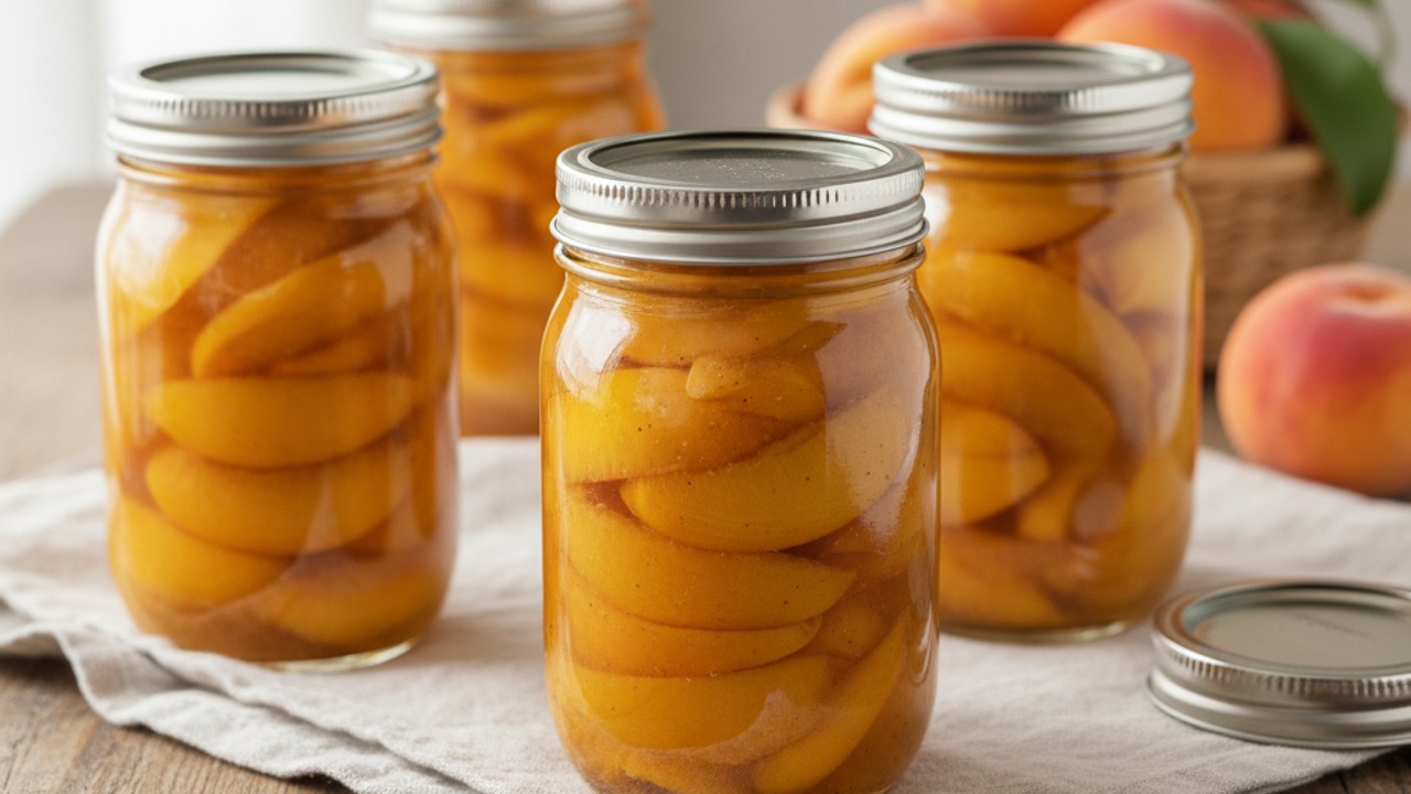 Canned Peach Pie Filling