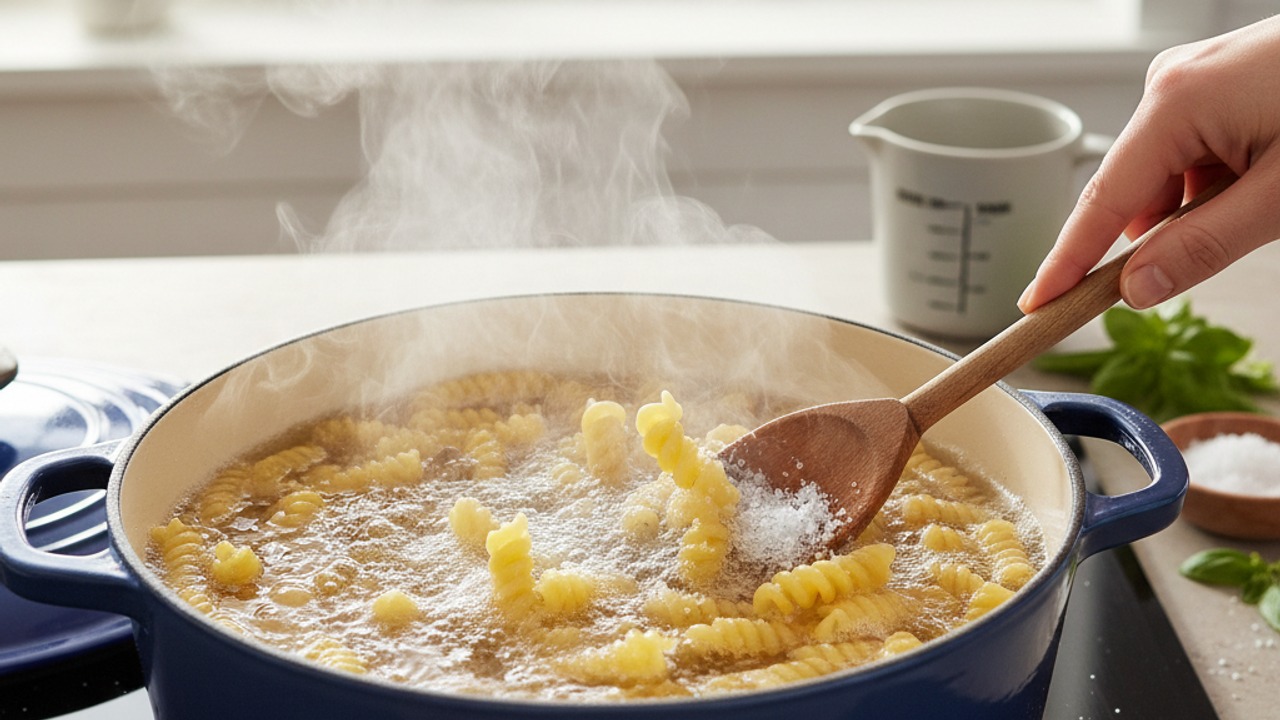 Cook the pasta
