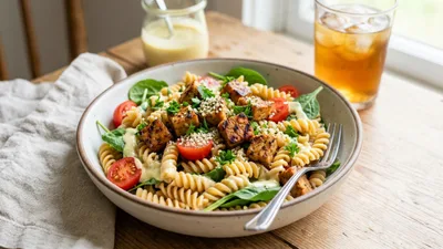 Vegan Protein Pasta Salad
