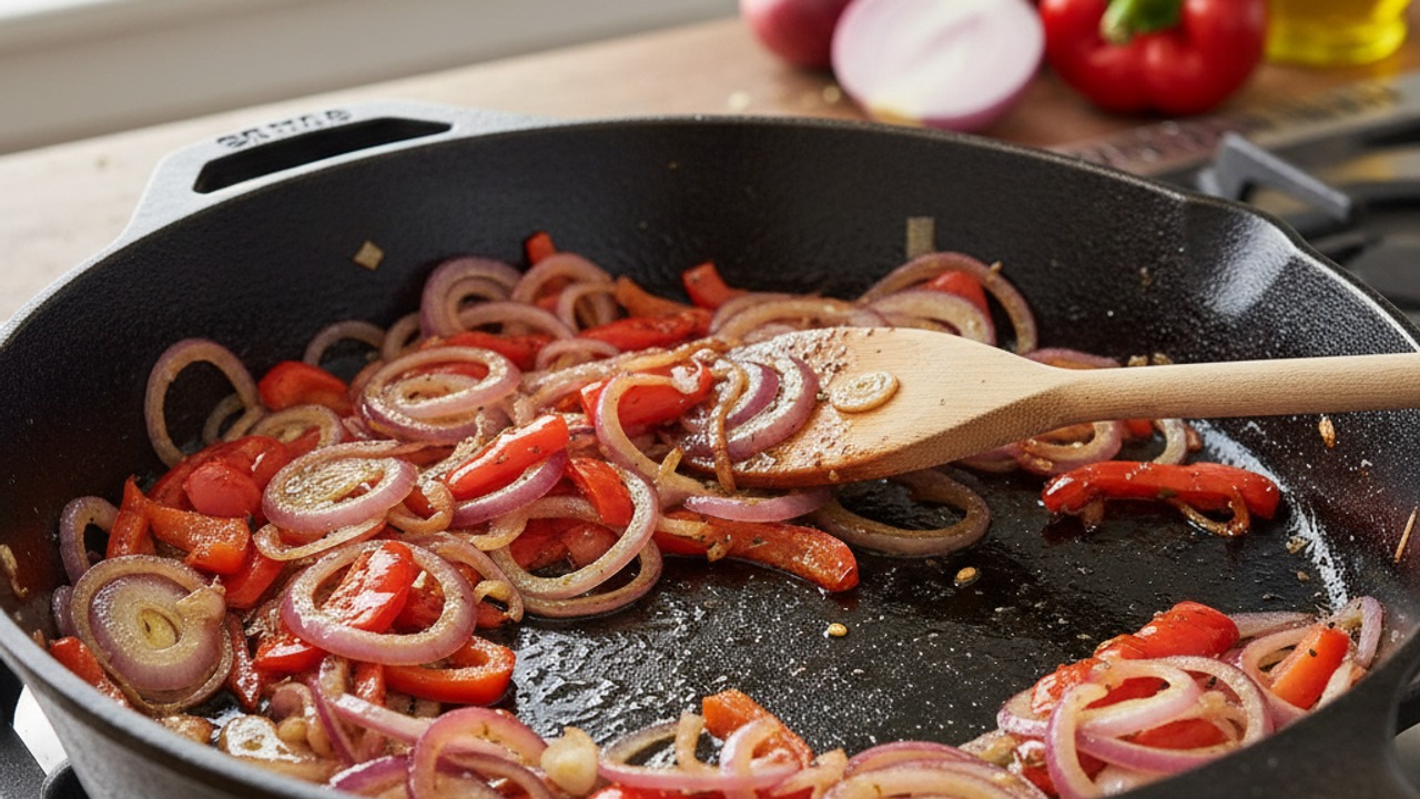 Sauté the aromatics