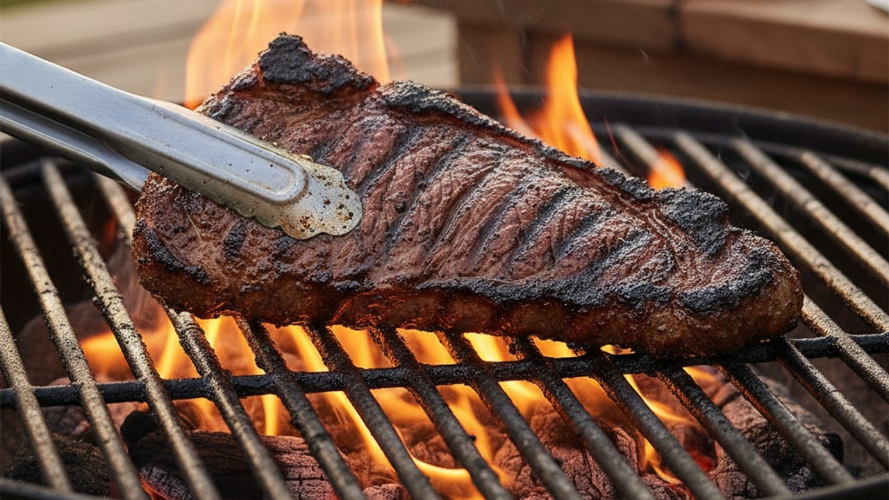 Grill the steak
