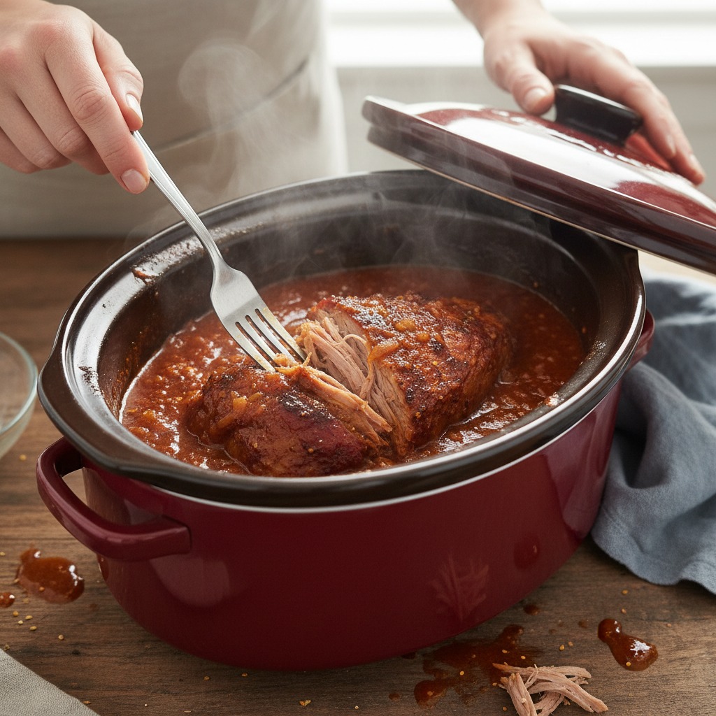 Slow-cook until fork-tender