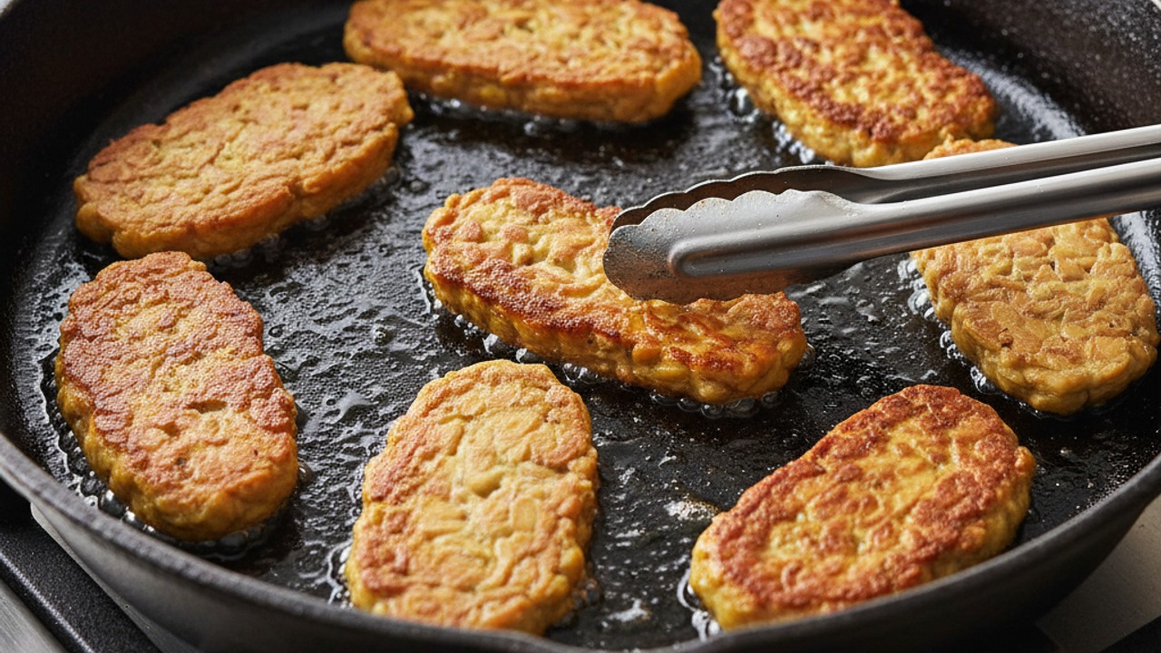 Cook the tempeh