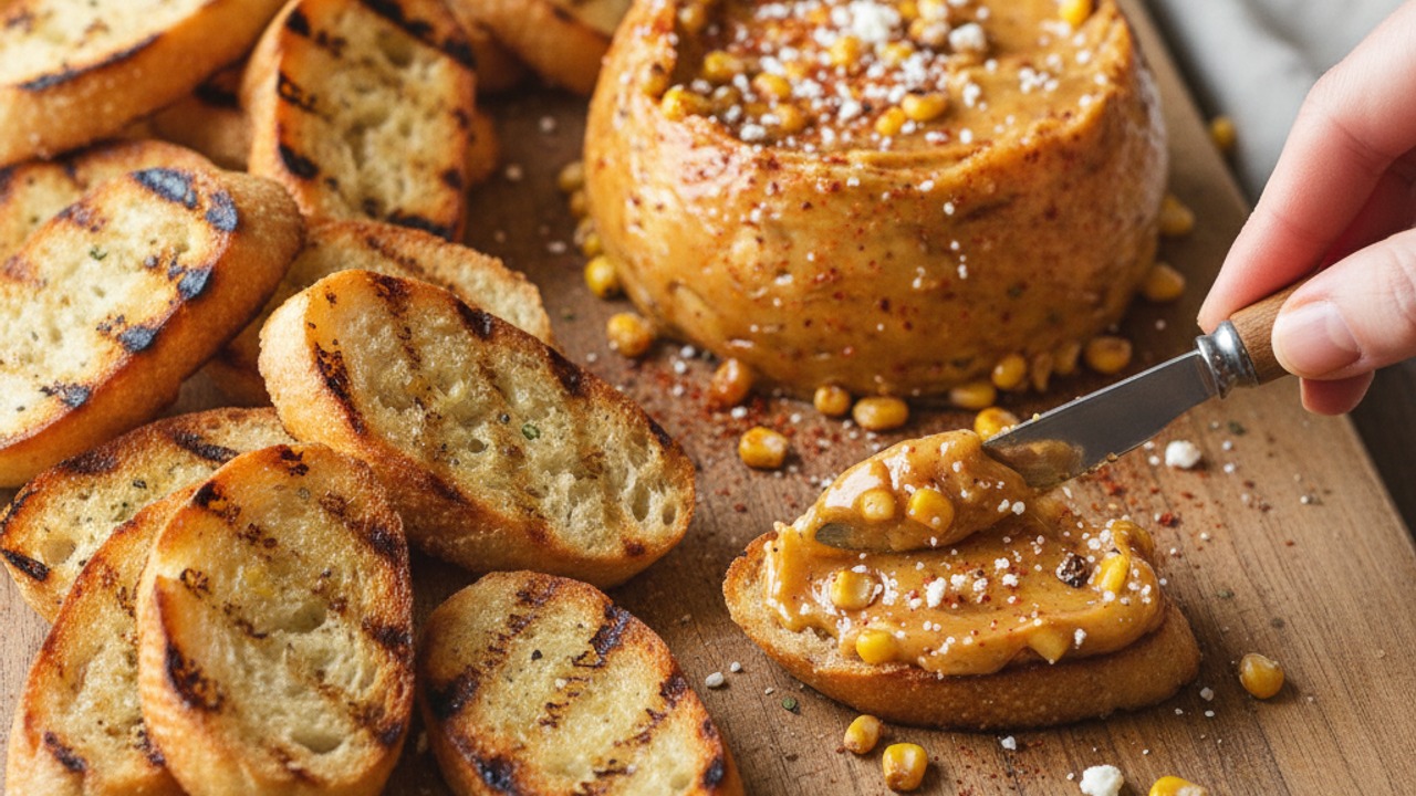 Serve with crostini