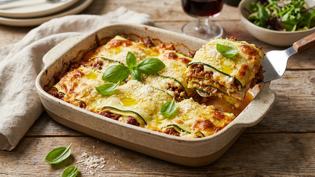 Low-Carb Zucchini Lasagna