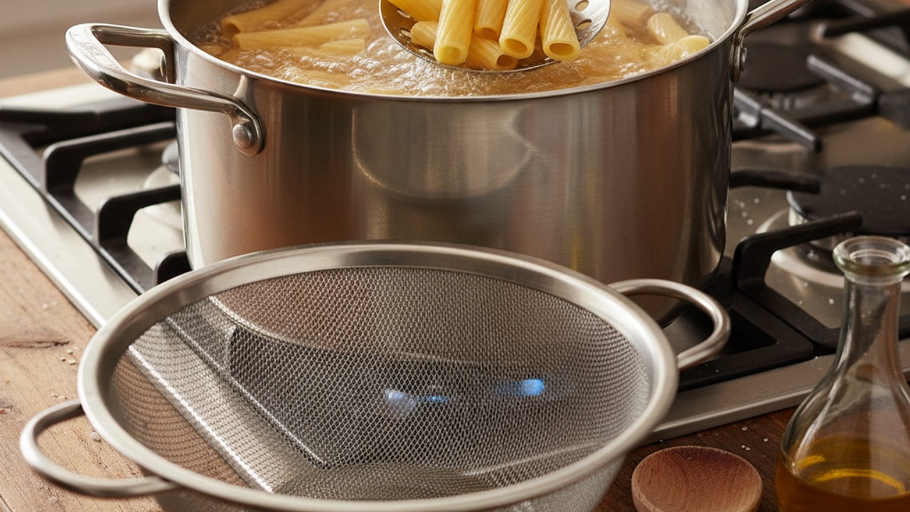 Cook the pasta