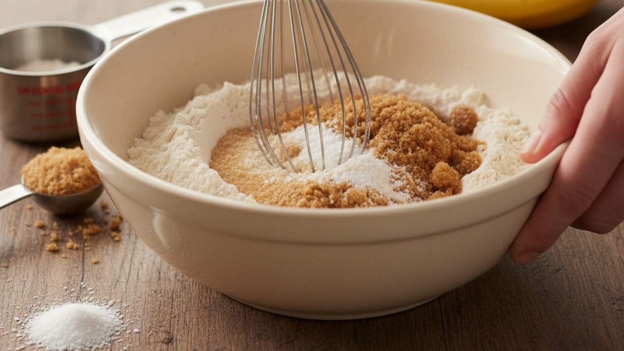 Combine the dry ingredients