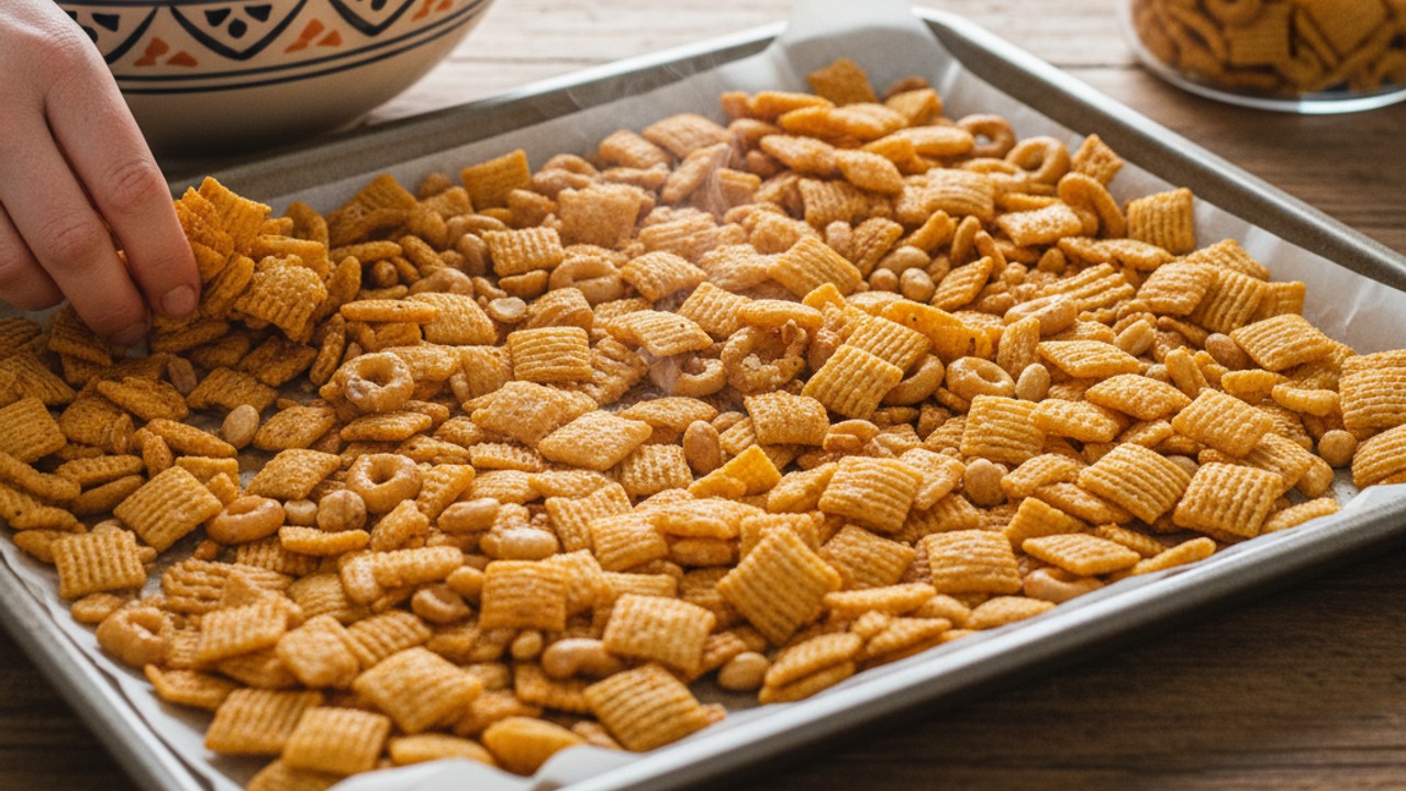 Cool, crisp, and serve