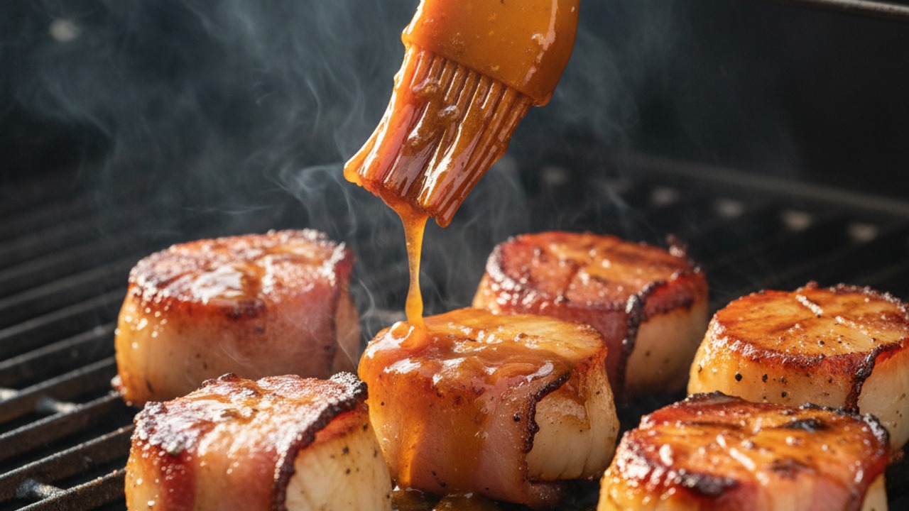 Cook and baste until caramelized
