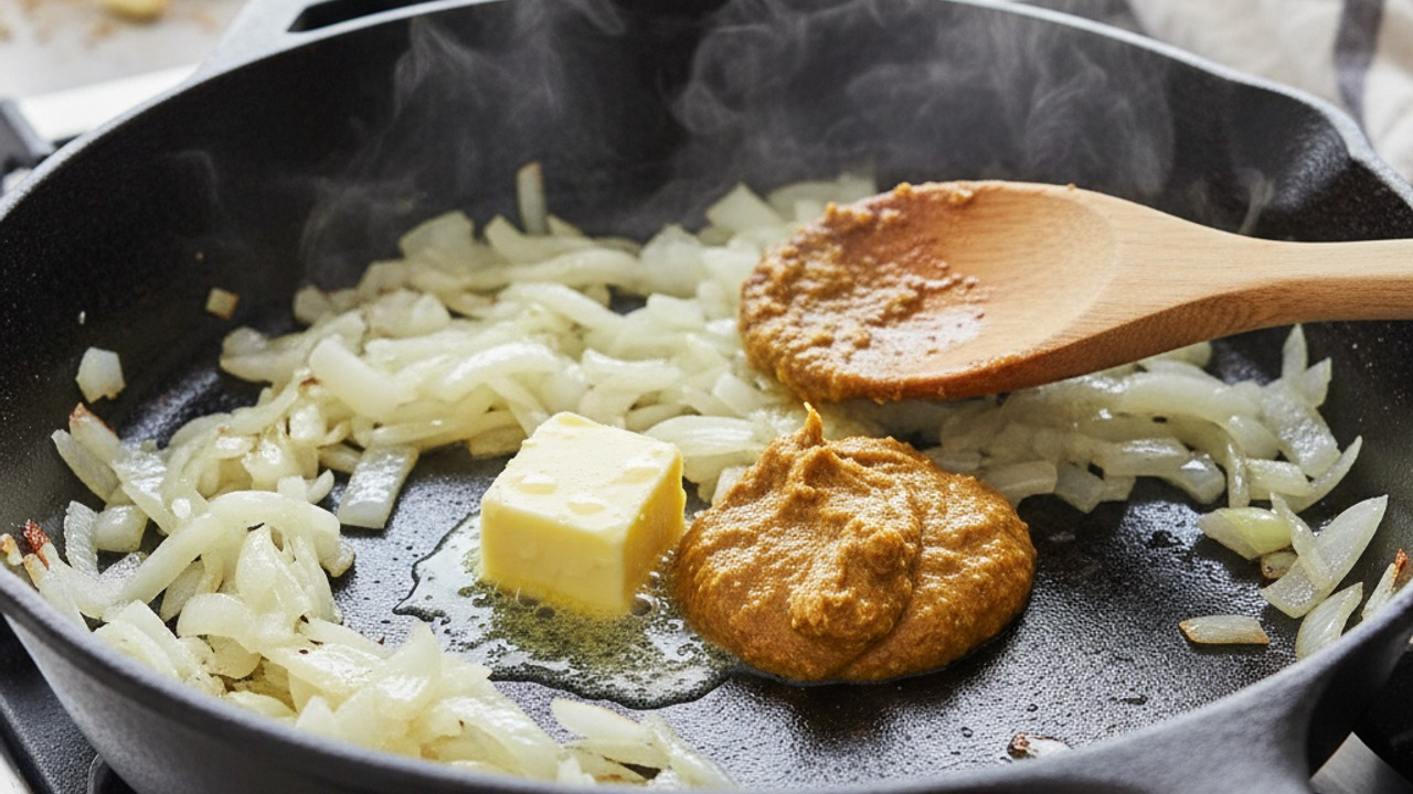 Sauté the aromatics