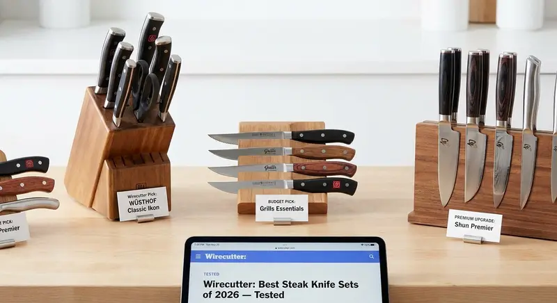 Best Steak Knife Sets to Gift 2026 — Budget to Premium Tested