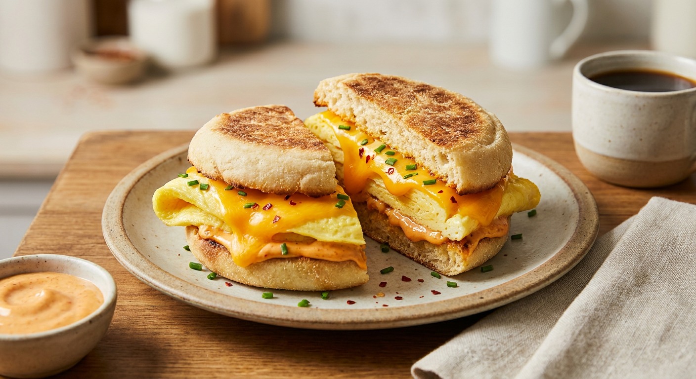 Egg Cheese English Muffin