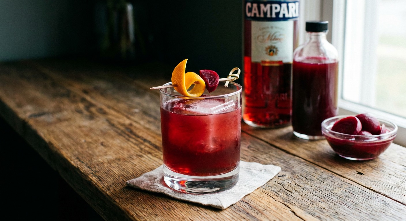 Shrub Beet Negroni