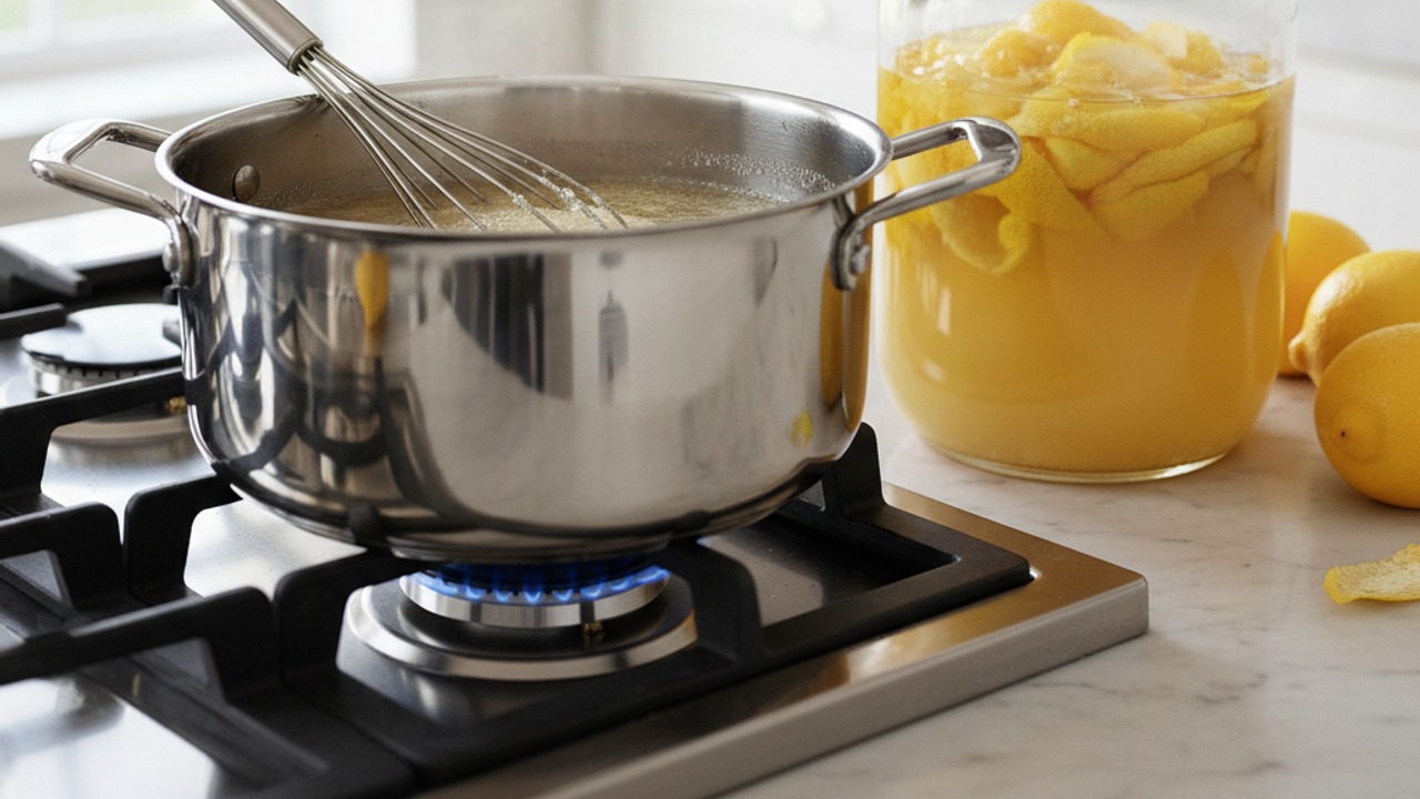 Make the simple syrup