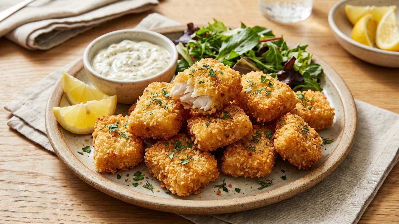 Air Fryer Cod Nuggets