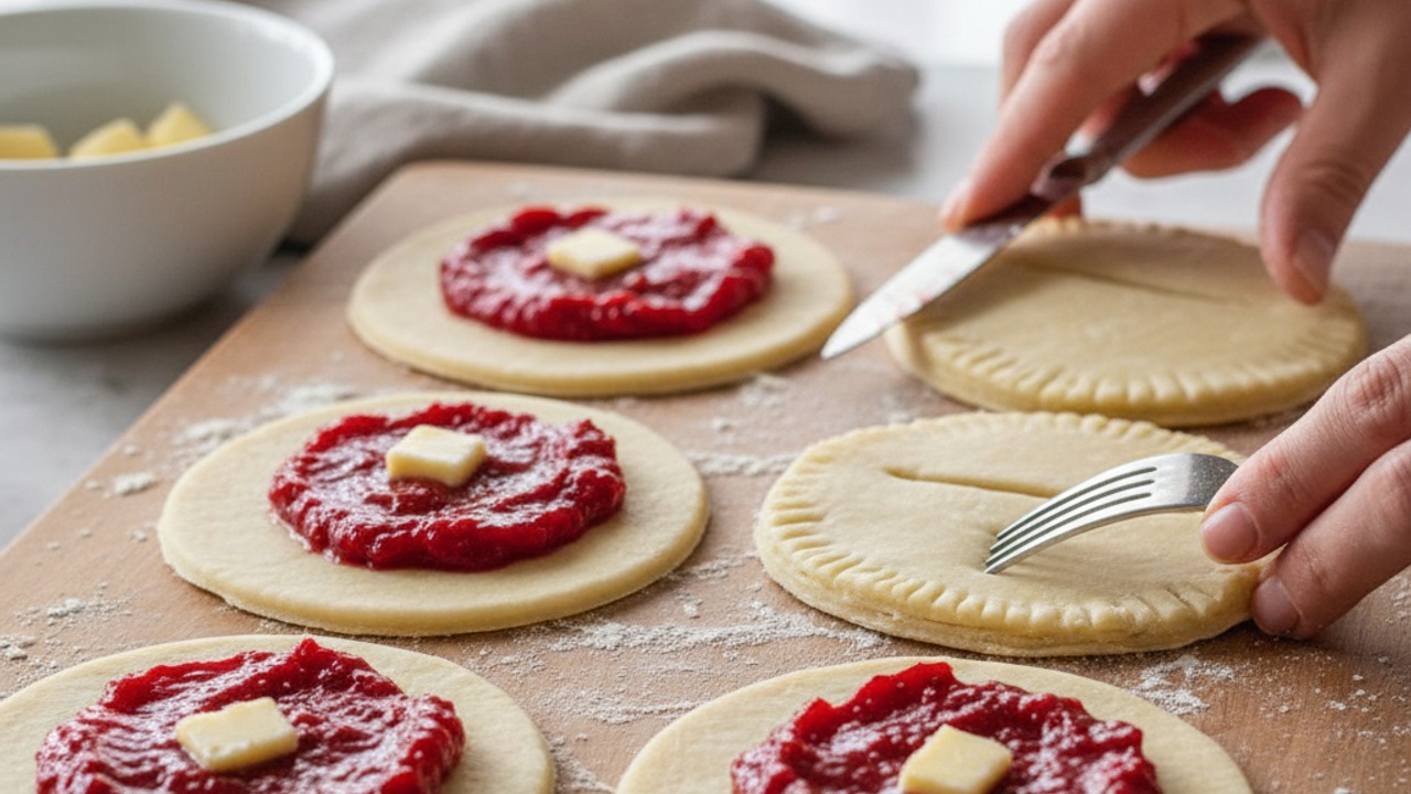 Assemble the hand pies